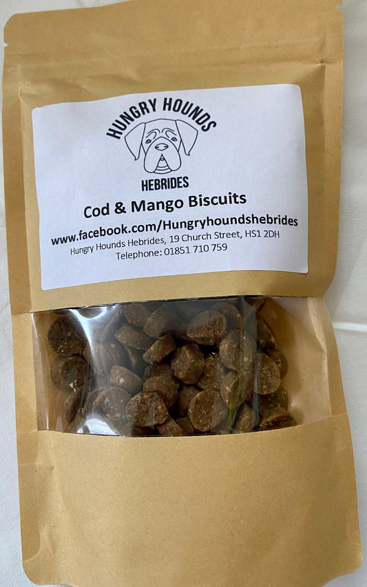 Cod & Mango Biscuits