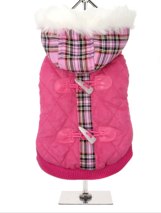 Highland Lady Quilted Tartan Coat